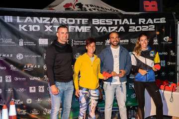 El teldense Azman Mesand, campeón de la 10k Xtreme Yaiza Bestial Race 2022/TA.